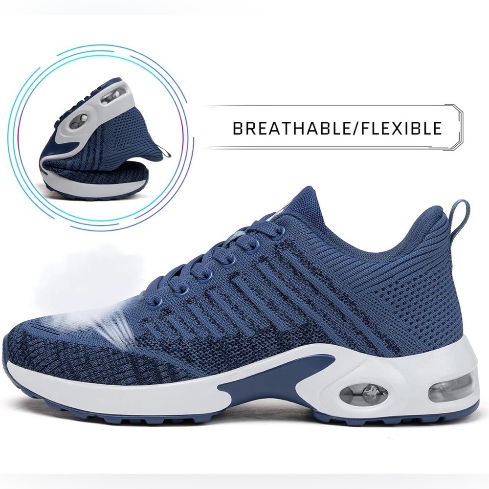 Mishansha women's athletic shoes, running shoes with air cushioning